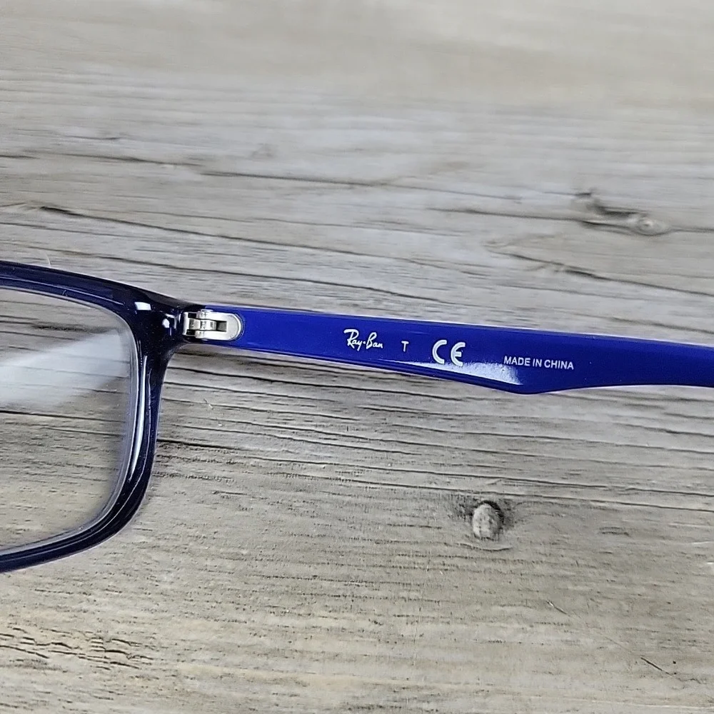 RAY BAN RB1562 3686 KIDS‎ 48-16-125 BLUE EYEGLASSES FRAME PLASTIC